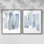 Impression encadrée Blue I-Premium - prête à être accrochée - aucun clou requis - aucun clou requis-45942297-45942510