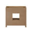 Modero 36'' W Single Bathroom Vanity Base
