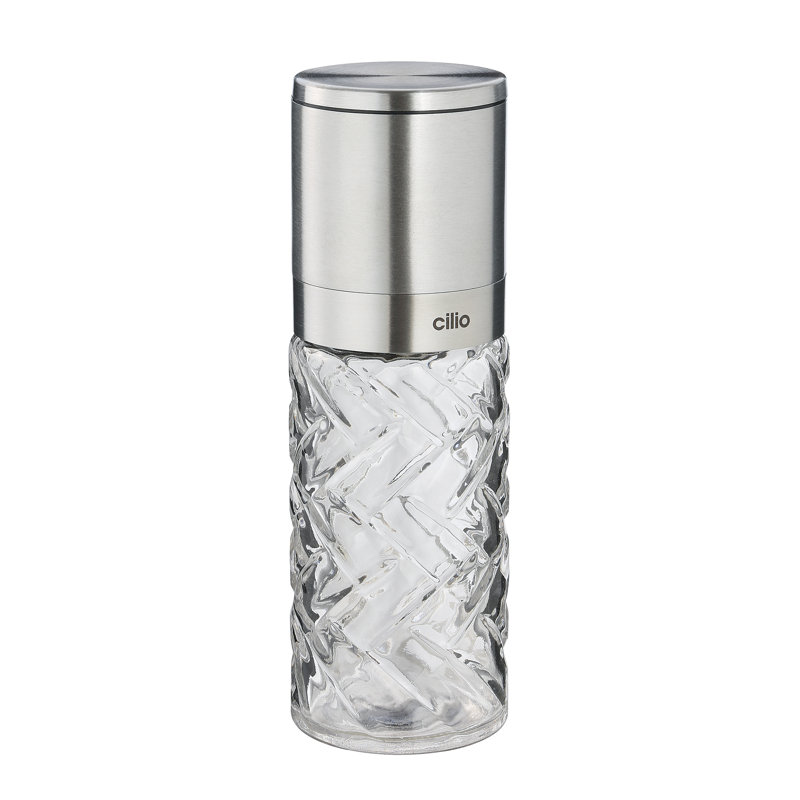 Cristallo Salt & Pepper Mill, Silver