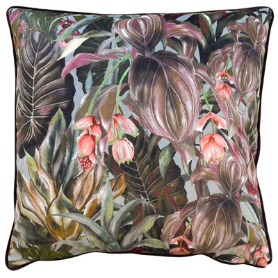 Floral Square Throw Cushion