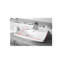 Belfry Bathroom Dareios 600mm L x 450mm W White Ceramic Rectangular Sink with Tap and Overflow