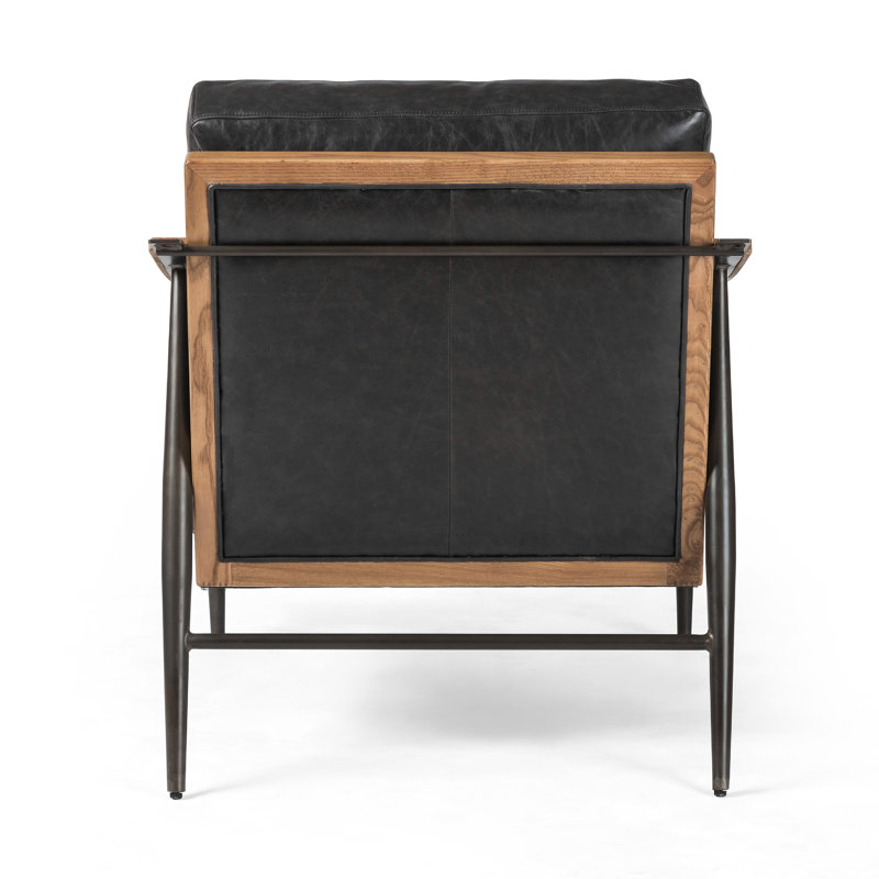 Kempsey Chair, Sonoma Black Genuine Leather