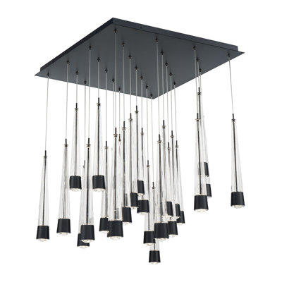 Quill Square Multi-Light 4-CCT Pendant