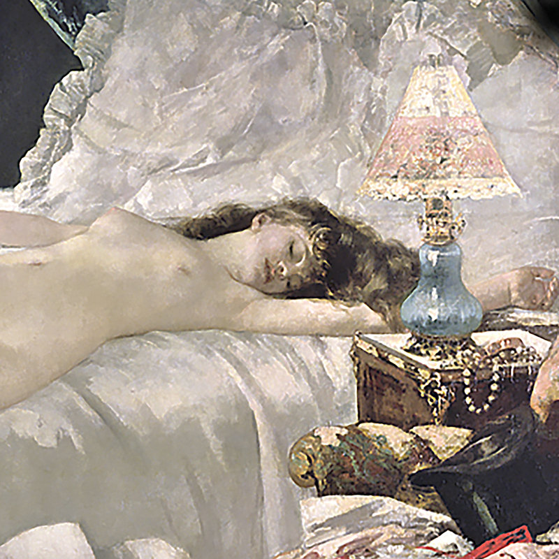 «Rolla, 1878» par Henri de Gervex, reproduction d'art encadrée, H 33,25 po x l 39,25 po x P 1,875 po