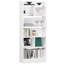 Bookshelf, bookcase, with 6 compartments, storage shelf, freestanding shelf, for living room, office, bedroom-1313506778-1313506775