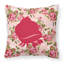  Coussin 14 "Floral Hermit Crab Shabby Elegance Pink Roses-1850150953