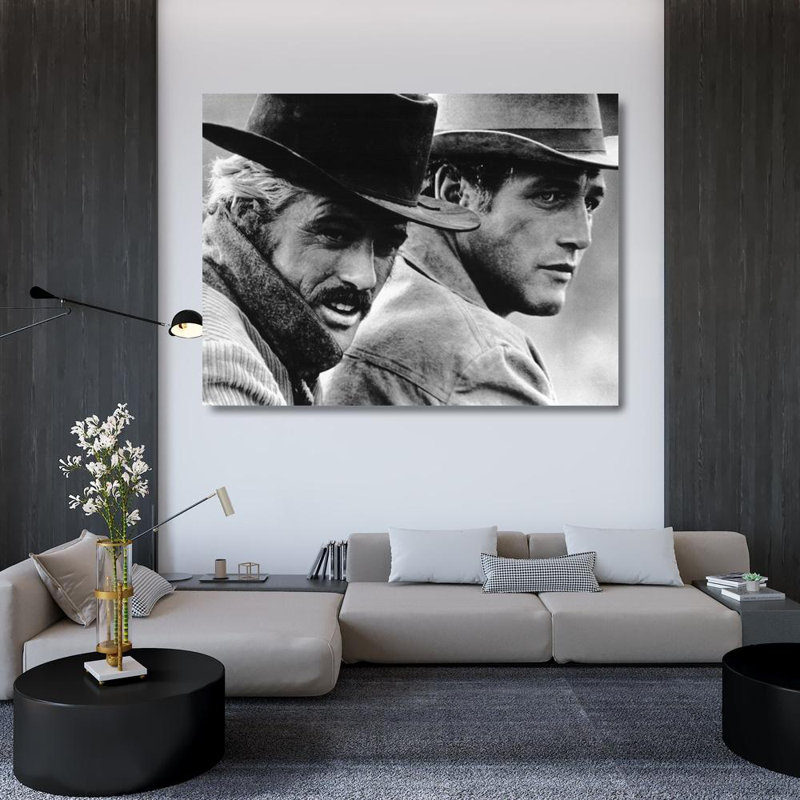 Robert Redford et Paul Newman, H 36 po x l 48 po
