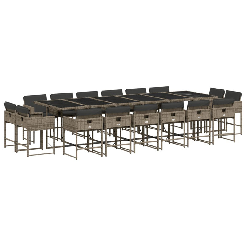  Ensemble de 16 chaises de patio