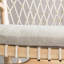 Chaise berçante en bois massif