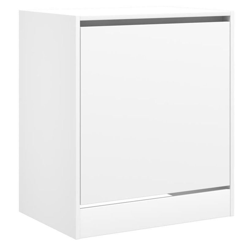 10 Pair Shoe Storage Cabinet, White
