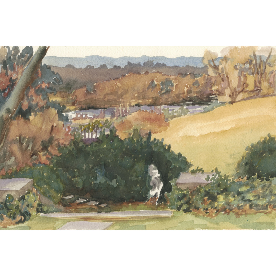 Leinwandbild Watercolour Garden III von Dianne Miller