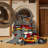 Machine Washable Transportation Brown Area Rug-1094864018