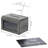 Solid Wood Locking Mailbox & Donation Box – Suggestion Tip Ballot Collection with Chalkboard and Acrylic Sign Holders