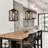 Euanson Light Lantern Rectangle Pendant