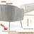 Velvet Sofa Couch With Gold Finished Legs-301158728