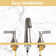 Widespread 2-handle Bathroom Faucet with Drain Assembly