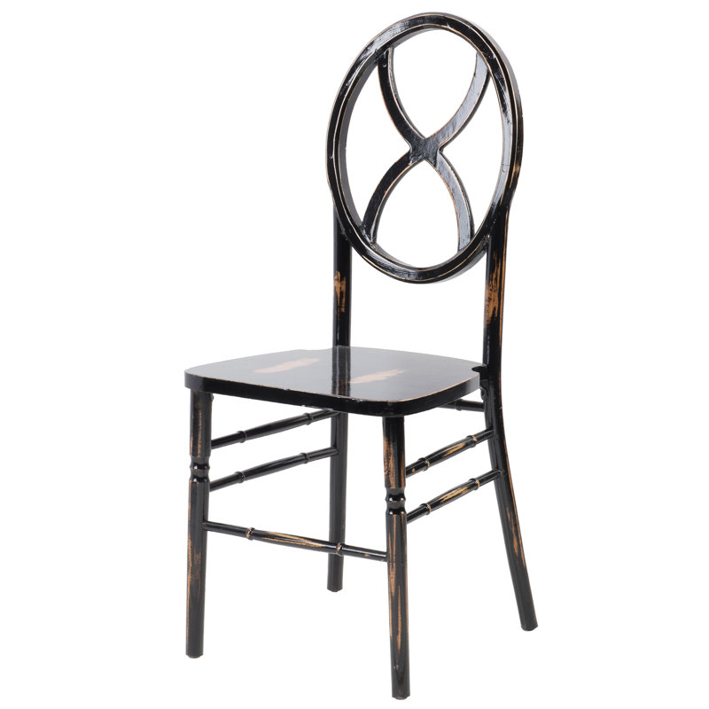 Gantz 18'' H Stacking Side Chair, Lime Black
