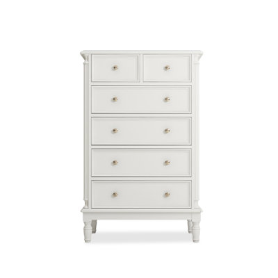 Armoire d'appoint en bois manufacturé blanc massif