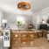 Kedran 19" Enclosed Low Profile Ceiling Fan with Lights and Remote Control
