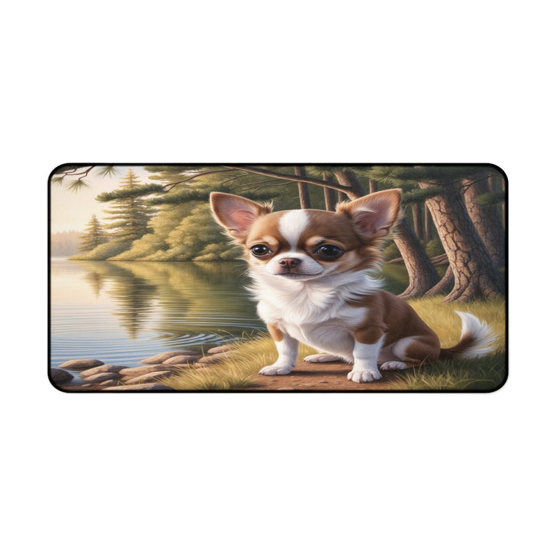 Polyester Desk Pad, 14.4x12.1
