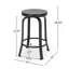 Tabouret de comptoir 2 pièces / ensemble
