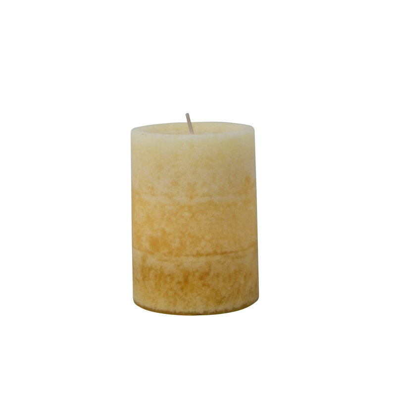 Bougie colonne Tritone French Country, H 4 po x l 3 po x P 3 po, 24