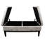 Banc de rangement de 19,5 po de hauteur, double soulèvement, imprimé Old World