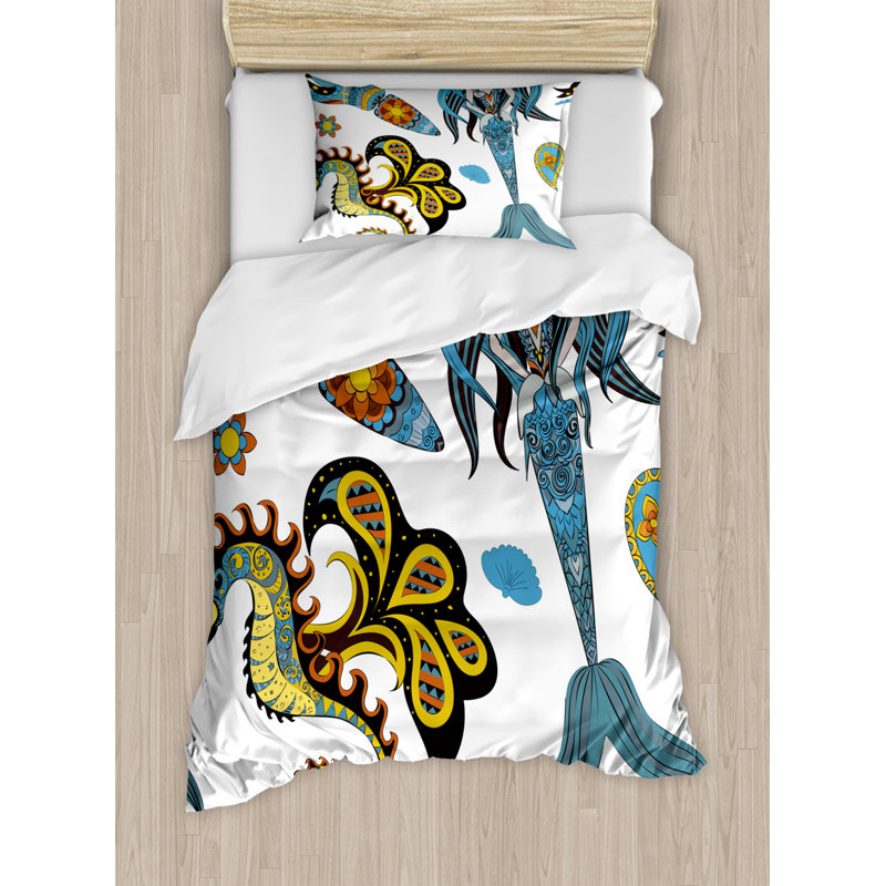 Polyester Duvet Cover, Twin Duvet Cover + 1 Standard Sham
