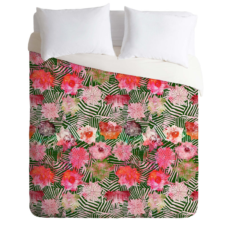 Ensemble de housse de couette Birch Rose Collection, Housse de couette simple / simple TG et 1 taie dé
