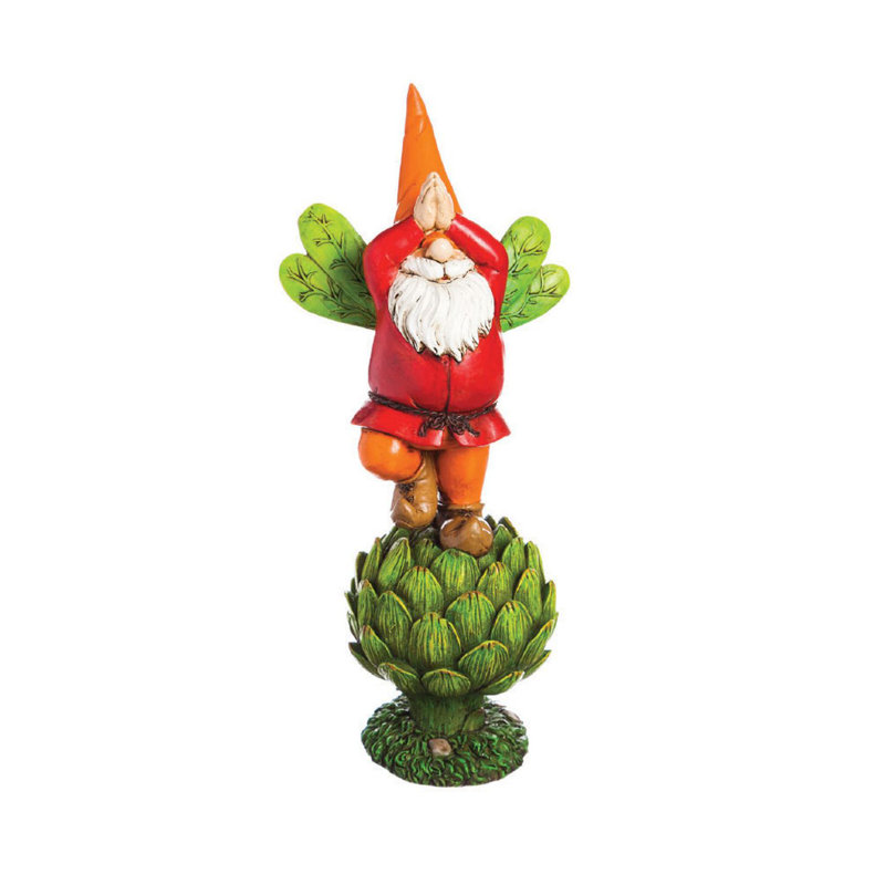 Statue de jardin GNOME végétal