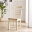 Alissah Solid Wood Farmhouse Extendable Dining Table Set with x6 Whitley Dining Chairs