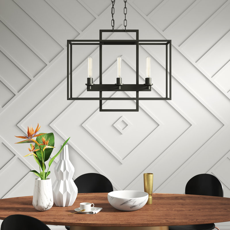 Luminaire suspendu pour îlot de cuisine 6 lumières Mcnemar