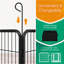 Panel Metal Exercise Pen With Door-93673123
