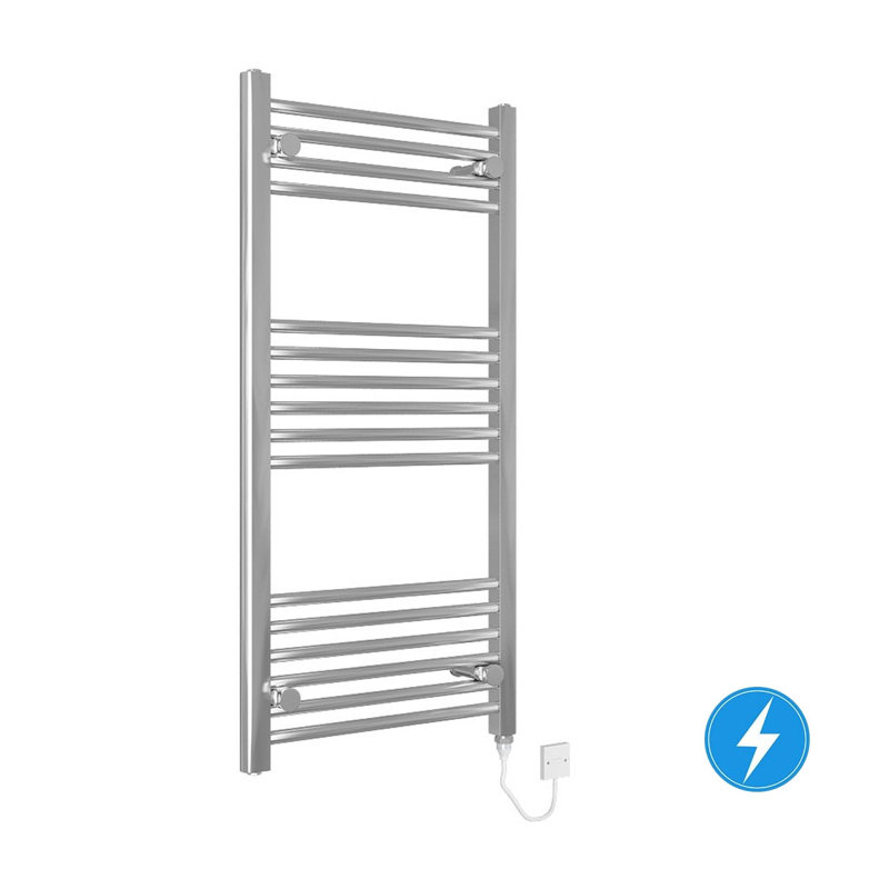 Ailisha Straight Towel Rail Heated Towel Rails, Chrome