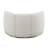 Beige Boucle Sectional Sofa W/3 Pillows
