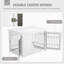 Cage pour chien avec cage pour chien Pawhut