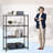 Kravitz 36'' W Steel Shelving Unit