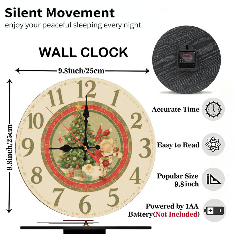 Horloge de Noël