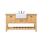 Meuble-lavabo simple 60 po Pelaghia-57367848