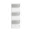 Rind Corner 3-Tier Corner Open Shelf Bookcase-70516083