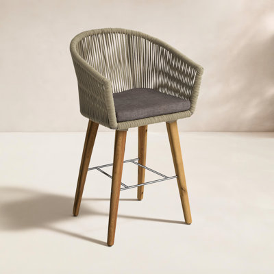 Capps Acacia Patio Bar Stool