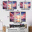 Ensemble de salon Kawaii Landscape Clouds - Clouds Wall Art-107734252-107734256
