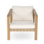Chaises longues avec coussins amovibles Caitlynne