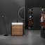 Rangement de salle de bain, meuble-lavabo simple avec lavabo simple, meuble-lavabo autoportant avec tiroir double pour la salle de bain-106834851