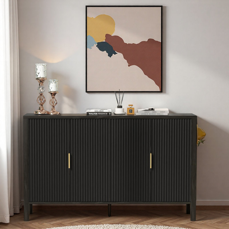 Buffet Modern, Noir