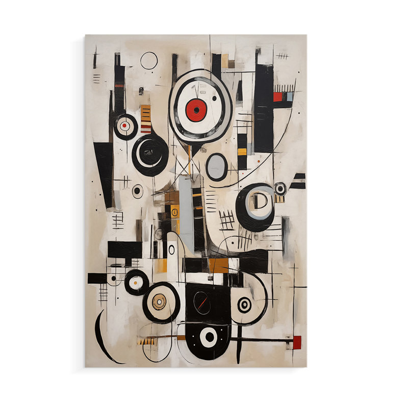 Série ABSTRACT - Impression sur toile seulement - non encadrée, H 48 po x l 32 po