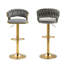 Christal Height Adjustable Swivel Bar Stool-1824469460-1824469456