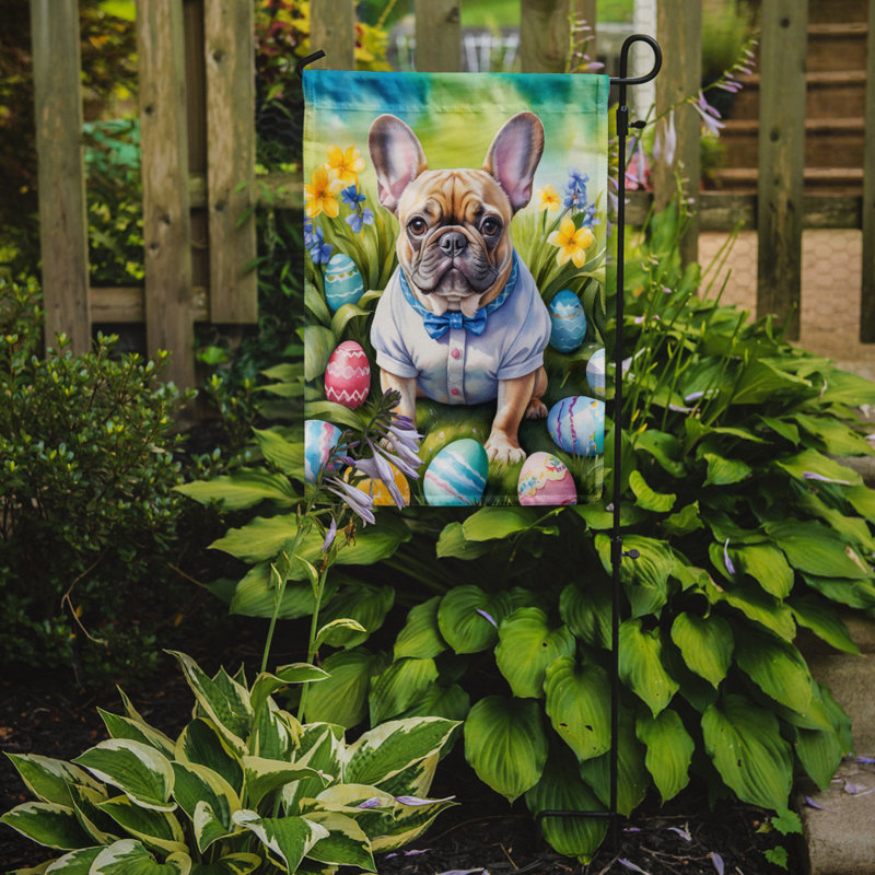 Easter Egg Hunt Double Sided 15.5'' H x 11.25'' W Polyester Easter Garden Flag