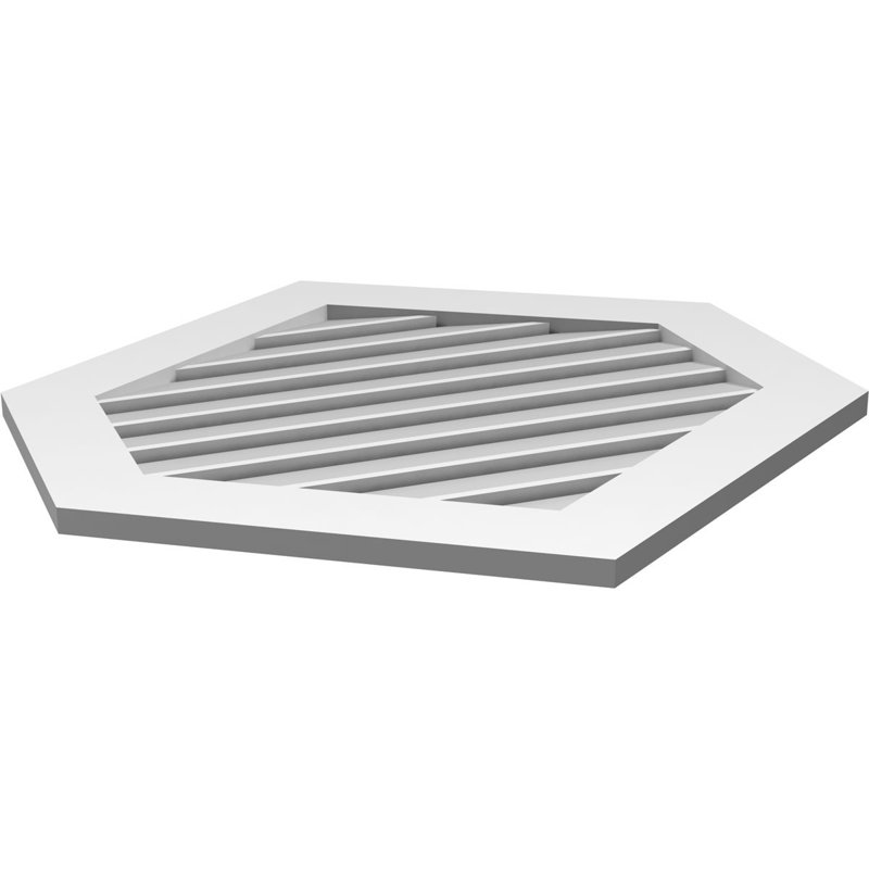 Pente verticale verticale en uréthane 8 pi, 1" H x 32" W x 34" L