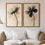 Art mural encadré, impressions murales abstraites rétro sur toile 16 po x 24 po-1457158930-1457158943